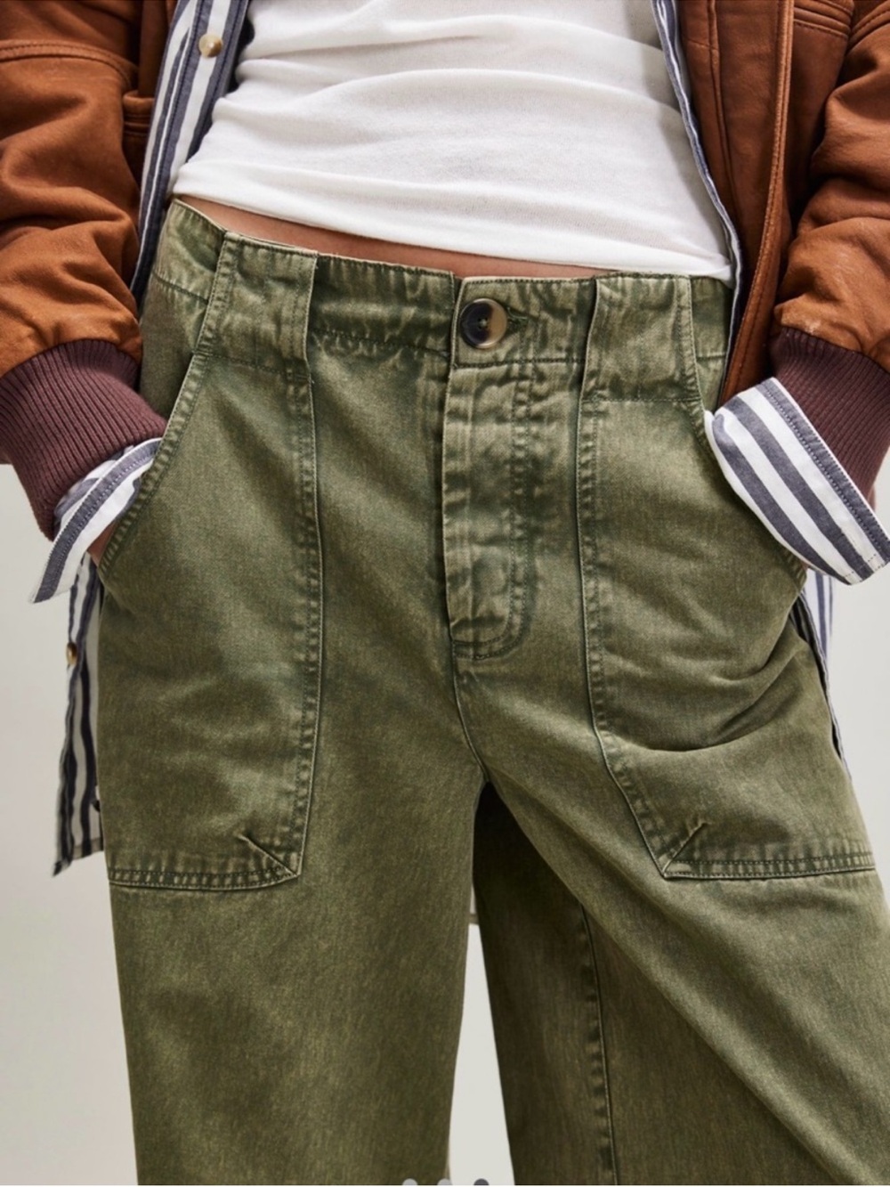 Free People Long Game Chino - Picture 3 of 5